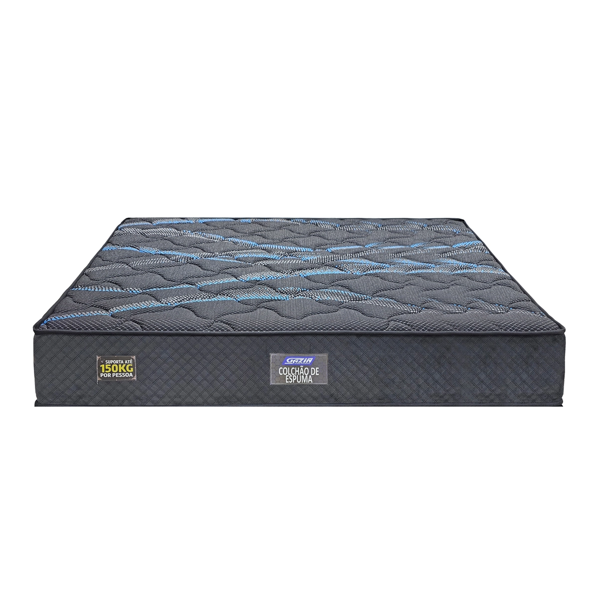 KIT Cama SonoproMax II King Composto AG60 Pillow DoubleFace Suporta até 150kg 063X193X203 Dark Brown - Gazin