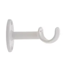 Kit para Varão de Cortina Prátiko Pro com 3 Suportes 28MM 250CM Branco - Bella Arte