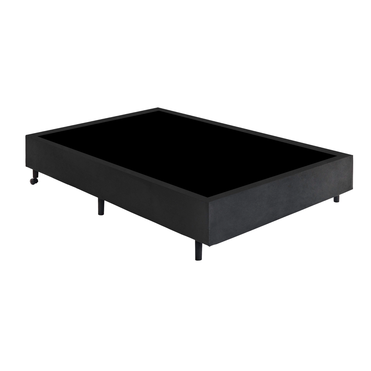 Cama Los Angeles Casal Molas Ensacadas Soft Pillow 50X138X188 Areia/Preto - Gazin
