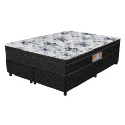 Cama Supreme Queen Euro Top Manta D20 D33 48X158X198 Preto – Gazin