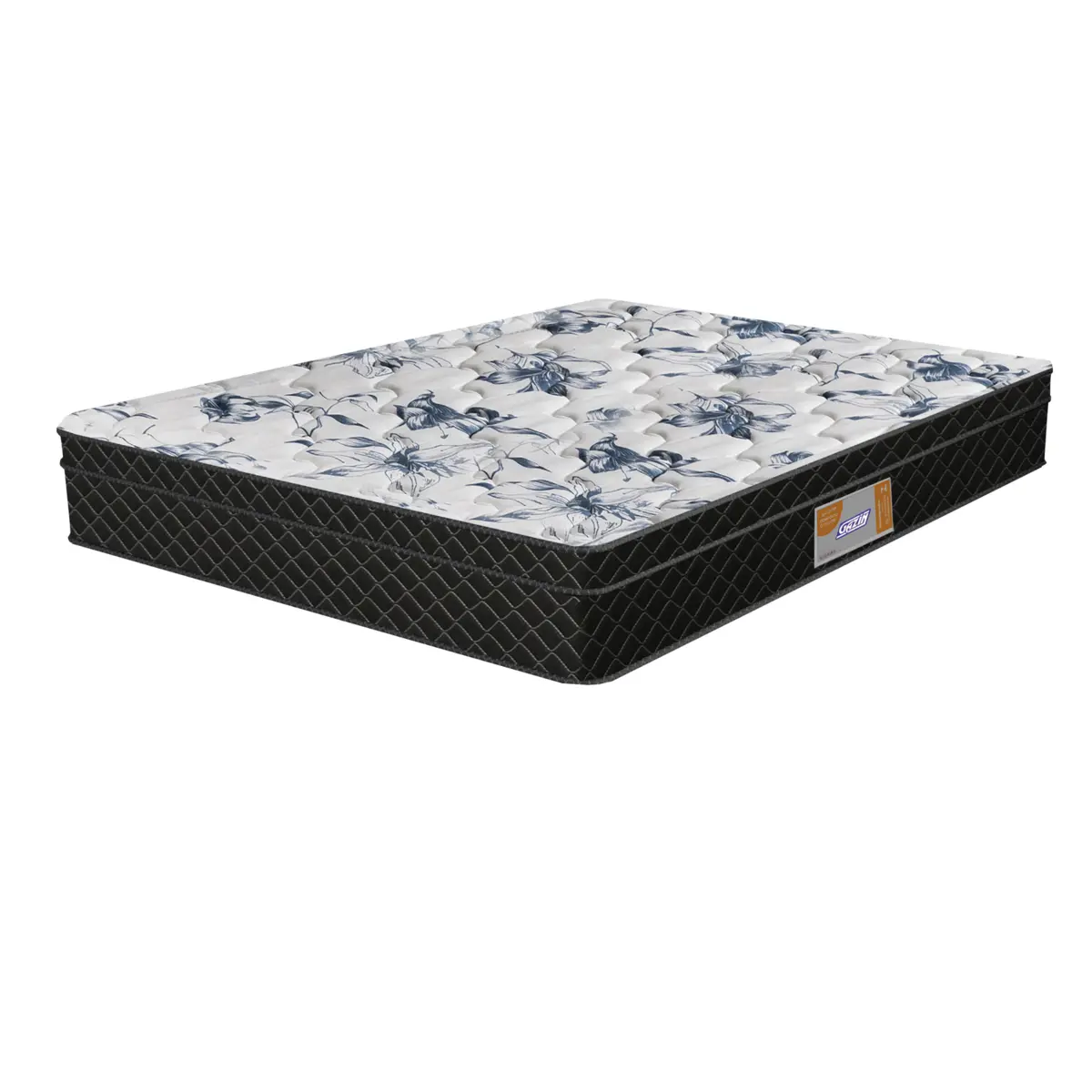 Cama Supreme Queen Euro Top Manta D20 D33 48X158X198 Preto – Gazin