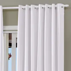 Cortina Pratika Lisa 260X230 Slim/Branco - Bella Janela
