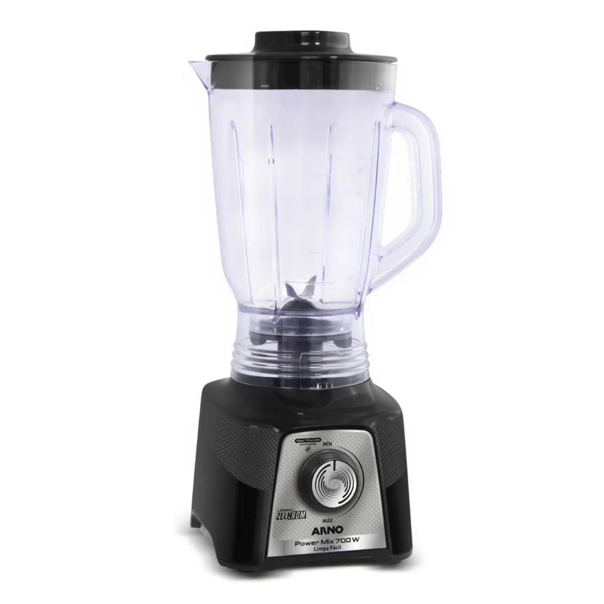 Liquidificador Arno PowerMix 700w Limpa Fácil 1,4L LN296BB1 127v Preto - Arno