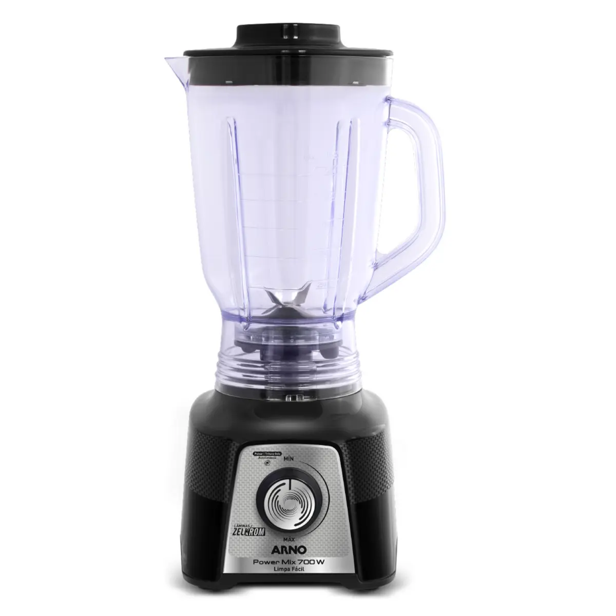 Liquidificador Arno PowerMix 700w Limpa Fácil 1,4L LN296BB1 127v Preto - Arno