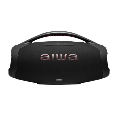 Caixa Amplificadora Boombox Plus 200w Bluetooth 30H IP66 USB AWS-BBS-01-B Bivolt Preto - Aiwa