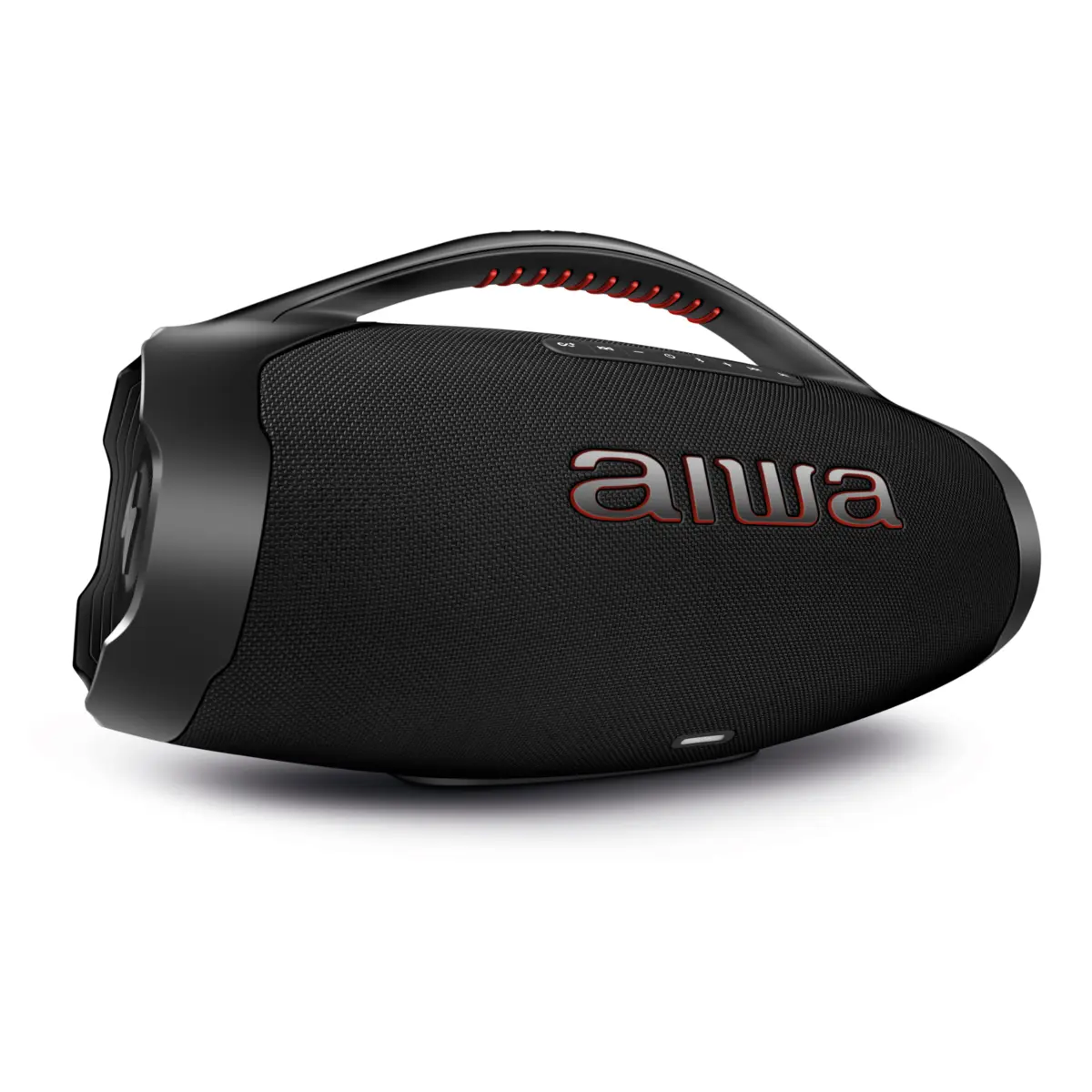 Caixa Amplificadora Boombox Plus 200w Bluetooth 30H IP66 USB AWS-BBS-01-B Bivolt Preto - Aiwa