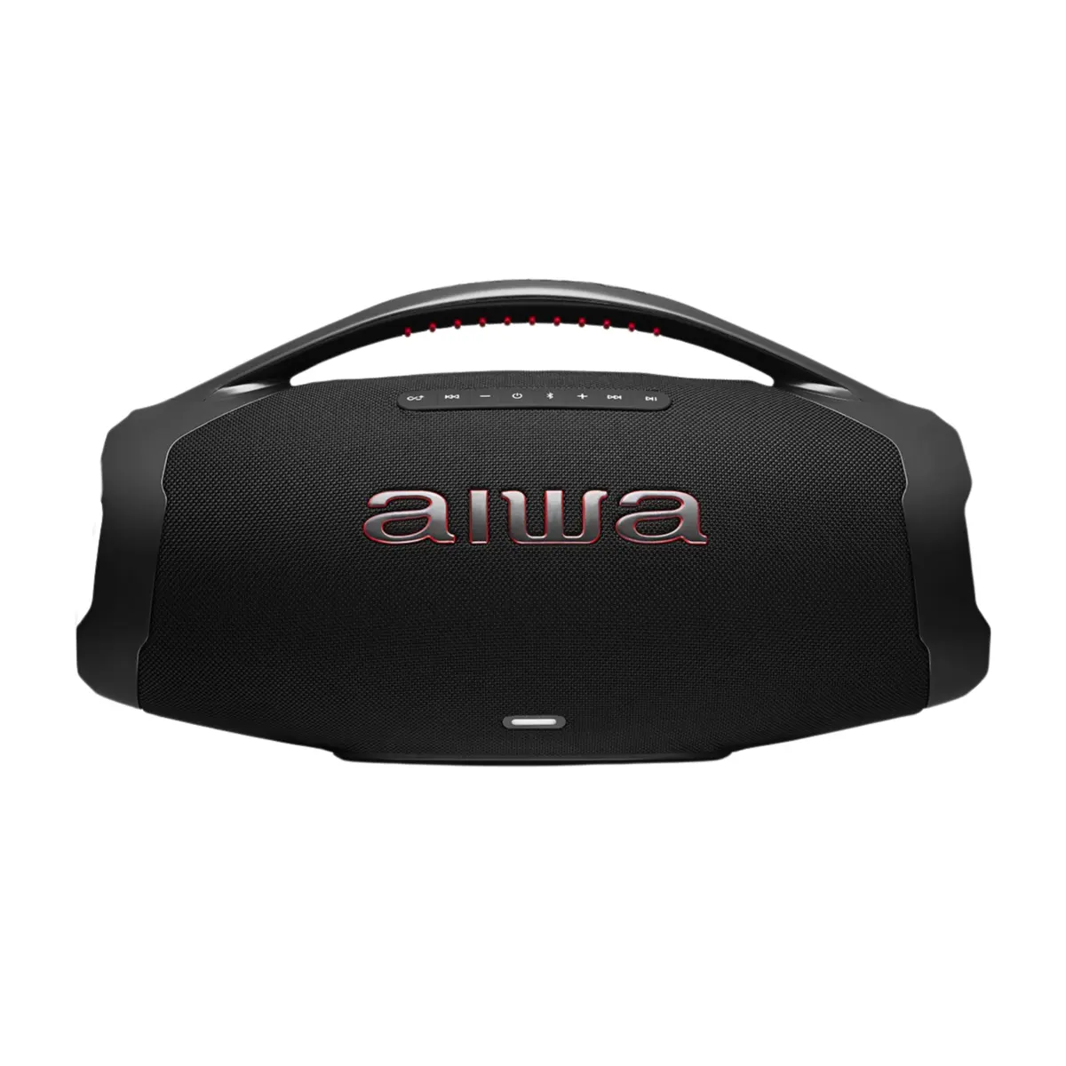 Caixa Amplificadora Boombox Plus 200w Bluetooth 30H IP66 USB AWS-BBS-01-B Bivolt Preto - Aiwa