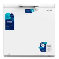 Freezer Horizontal Dupla Função com 01 Porta LED 199L MY-FZ201L 127v Branco - Mystic