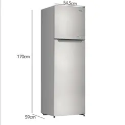 Geladeira Duplex Frost Free Dual Inverter LED 255L MY-RF-N268LSSBR 127v Inox - Mystic