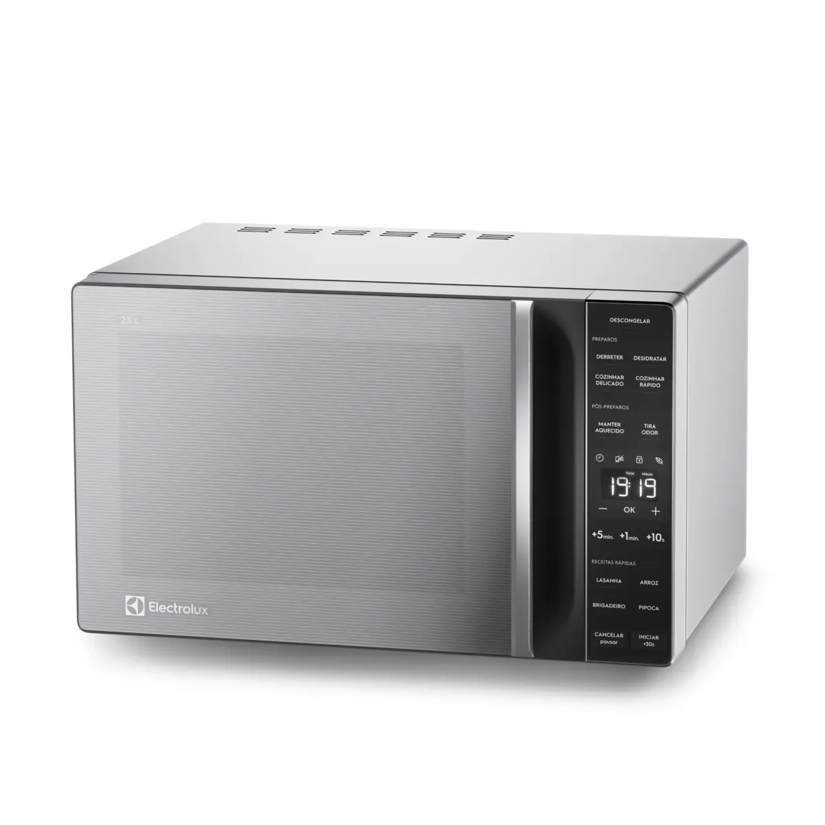 Forno Micro-Ondas Efficient com Descongelamento Assistido 23L ME23S 127v Inox - Electrolux