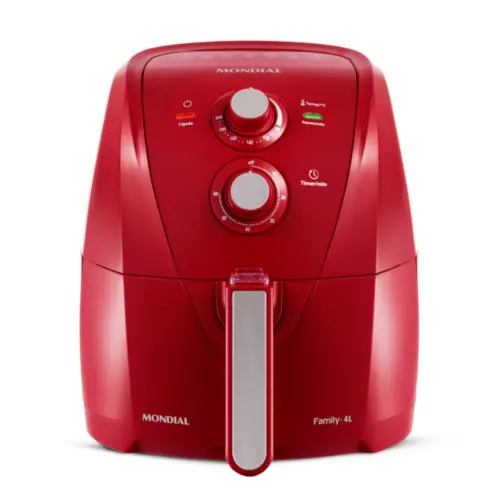 Fritadeira Elétrica Air Fryer Family 4L AFN-40-FR 127v Vermelho - Mondial