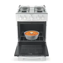 Fogão Milão Plus com 04 Bocas Tampo Inox Acendimento Automático 300001770 Bivolt Branco - Atlas