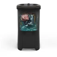 Lavadora de Roupa Tanquinho Semiautomática 14kg MLT14B 127v Preto - Mueller