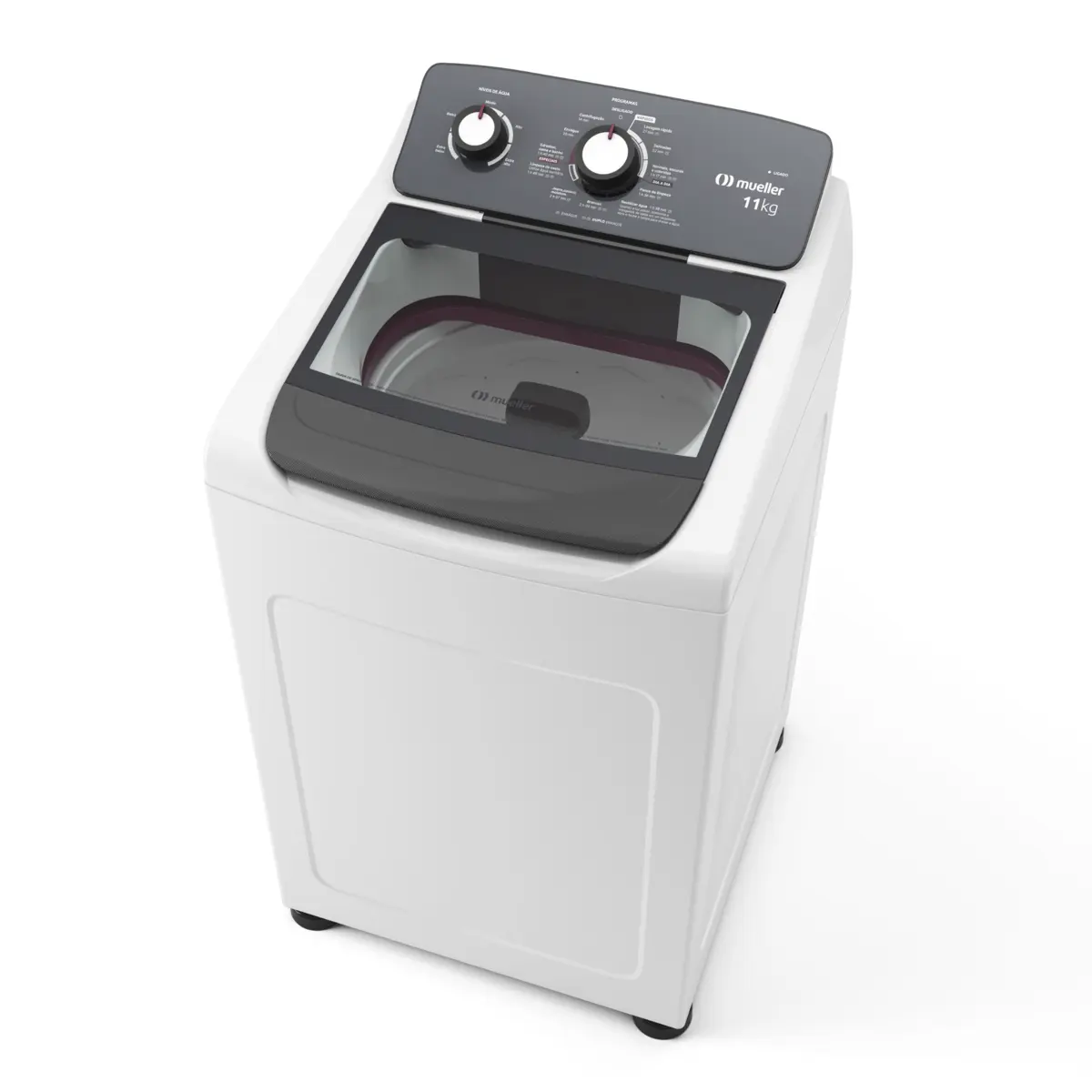 Lavadora de Roupa Automática Ciclo Rápido 11kg MLA11 127v Banco - Mueller