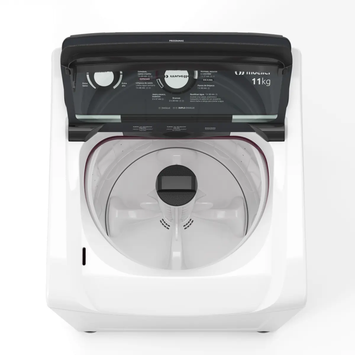 Lavadora de Roupa Automática Ciclo Rápido 11kg MLA11 127v Banco - Mueller