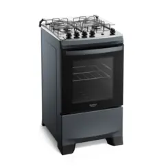 Fogão Supreme com 04 Bocas Tampo Inox Acendimento Automático 300001837 Bivolt Titanium - Dako