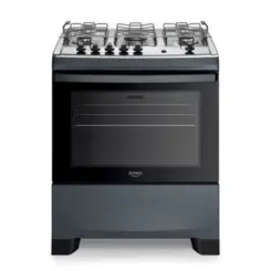 Fogão Supreme com 05 Bocas Tampo Inox Acendimento Automático 300001849 Bivolt Titanium - Dako