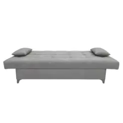 Estofado Virginia Bicama Suede 750555 Cinza - Uatumã