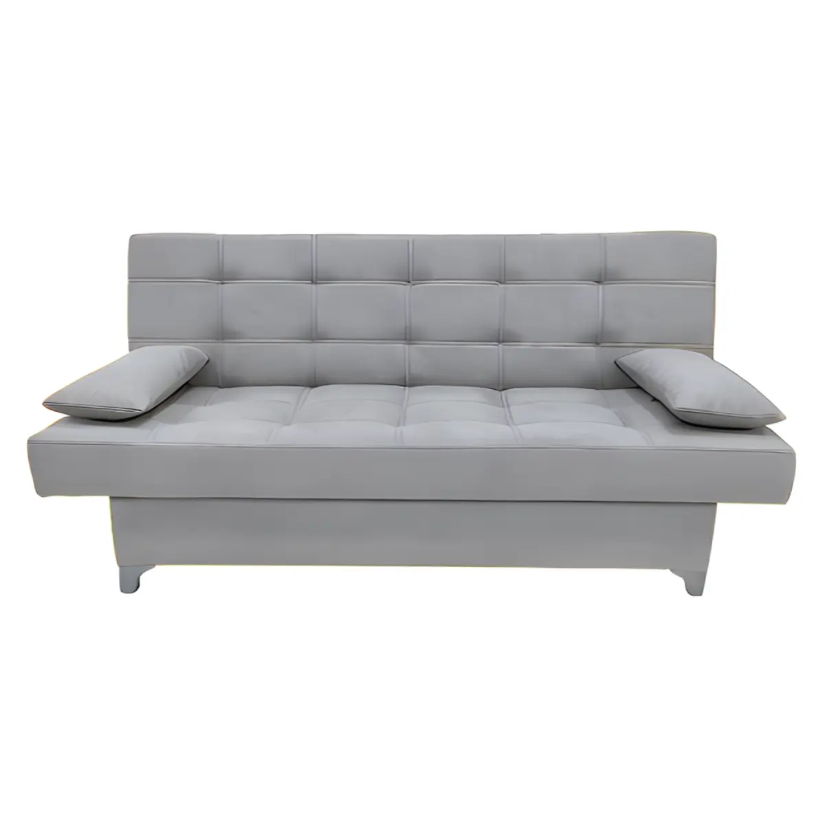 Estofado Virginia Bicama Suede 750555 Cinza - Uatumã