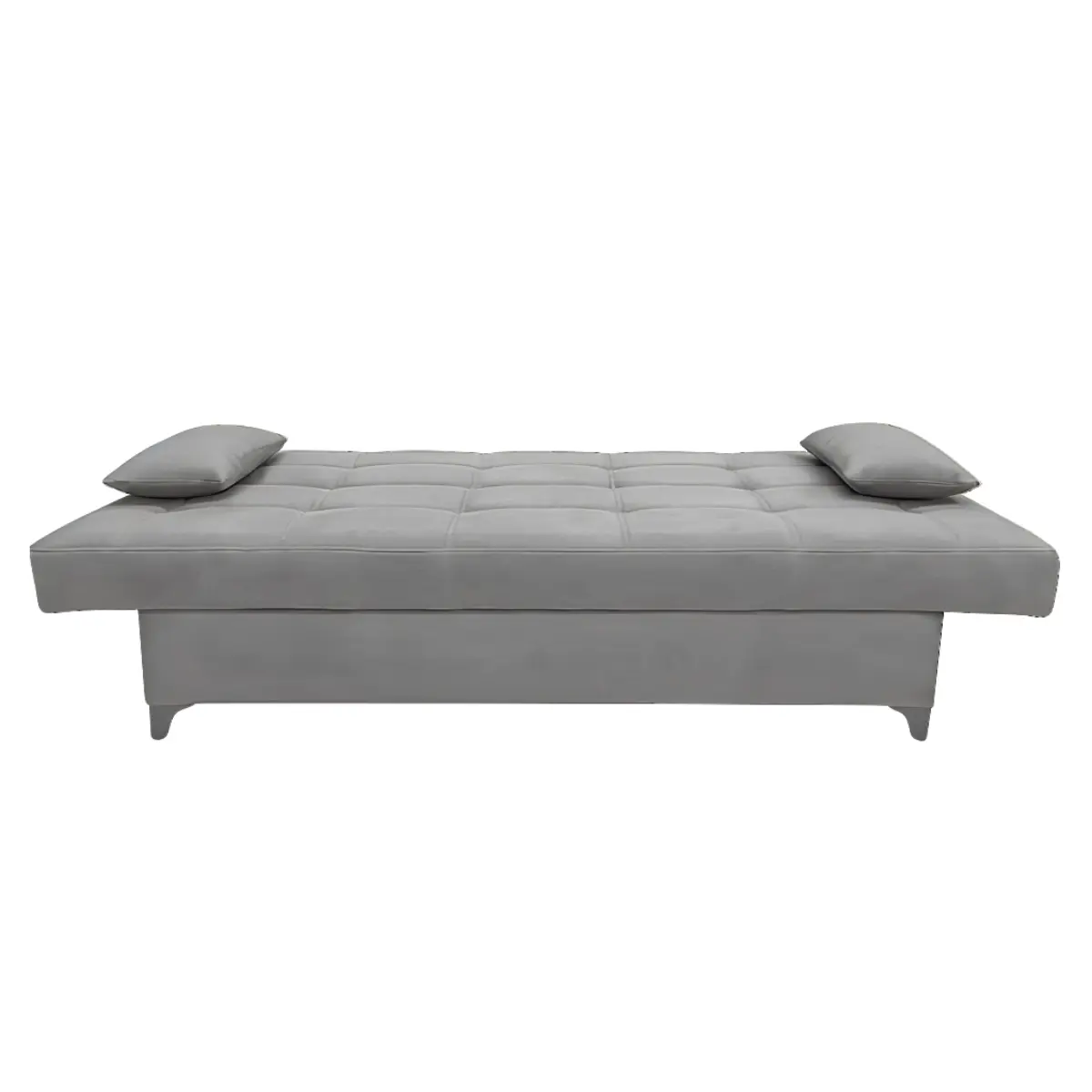 Estofado Virginia Bicama Suede 750555 Cinza - Uatumã