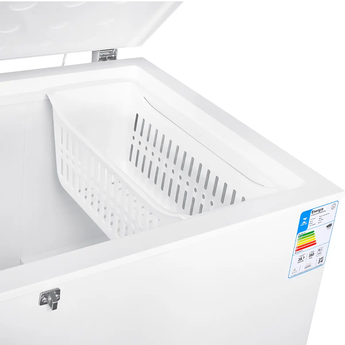 Freezer Horizontal com 01 Porta LED, Dupla Função, Quick 380L
