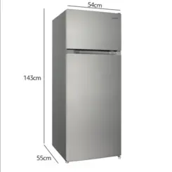 Geladeira Duplex Cycle Defrost 211L MY-RF-208BR 127v Inox - Mystic