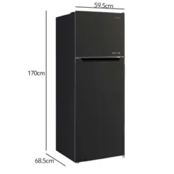 Geladeira Duplex Frost Free Inverter 349L MY-RF-N358DSSBR 127v Inox Mate - Mystic