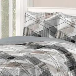 Kit Cama Bouti London Queen com 3 Peças Estampado Conforto e Qualidade 240X260 Sortido - Rozac