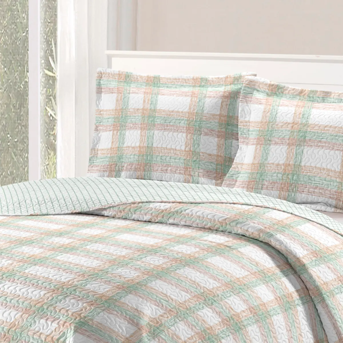 Kit Cama Bouti London Casal com 3 Peças Estampado Conforto e Qualidade 220X240 Sortido - Rozac