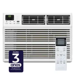 Ar-Condicionado Janela com Controle + Suporte 10000BTUS MY-AV1020BR 127v Branco - Mystic