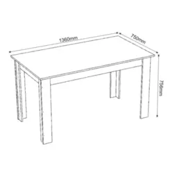 Conjunto de Mesa Violeta com 06 Cadeiras Brisa Almofadada Mel/Veludo/Bombom - Viero