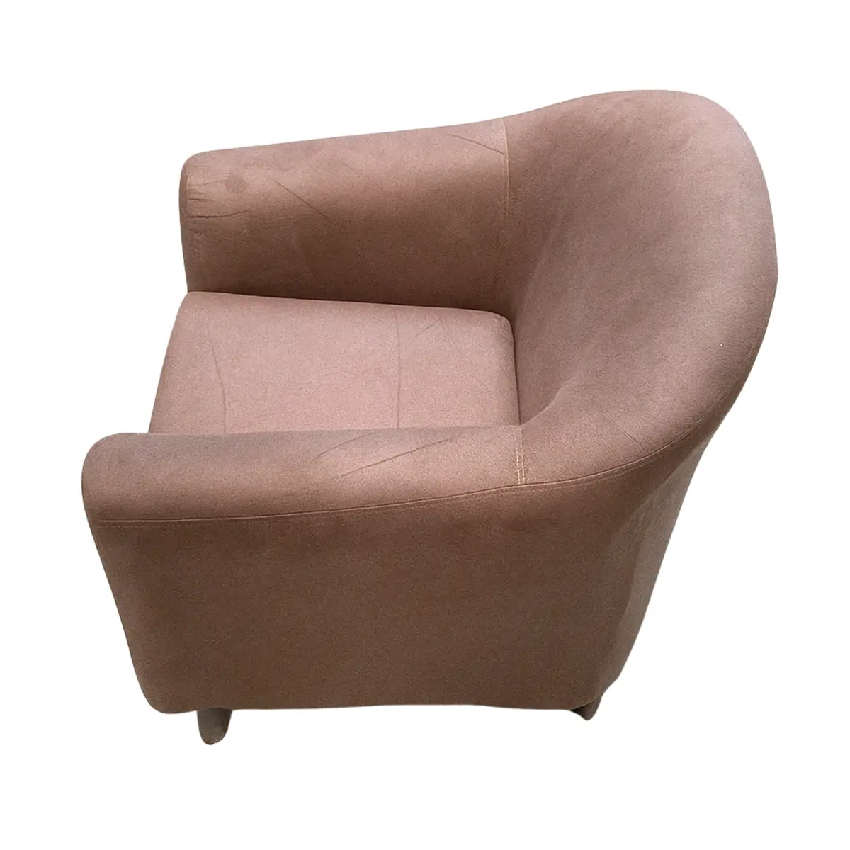Poltrona Venus Vellus Estrutura Madeira Confortável 750013 Marrom/Chocolate - Uatumã