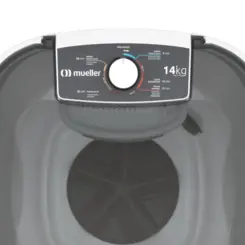 Lavadora de Roupa Tanquinho Semiautomática 14kg MLT14B 127v Branco - Mueller