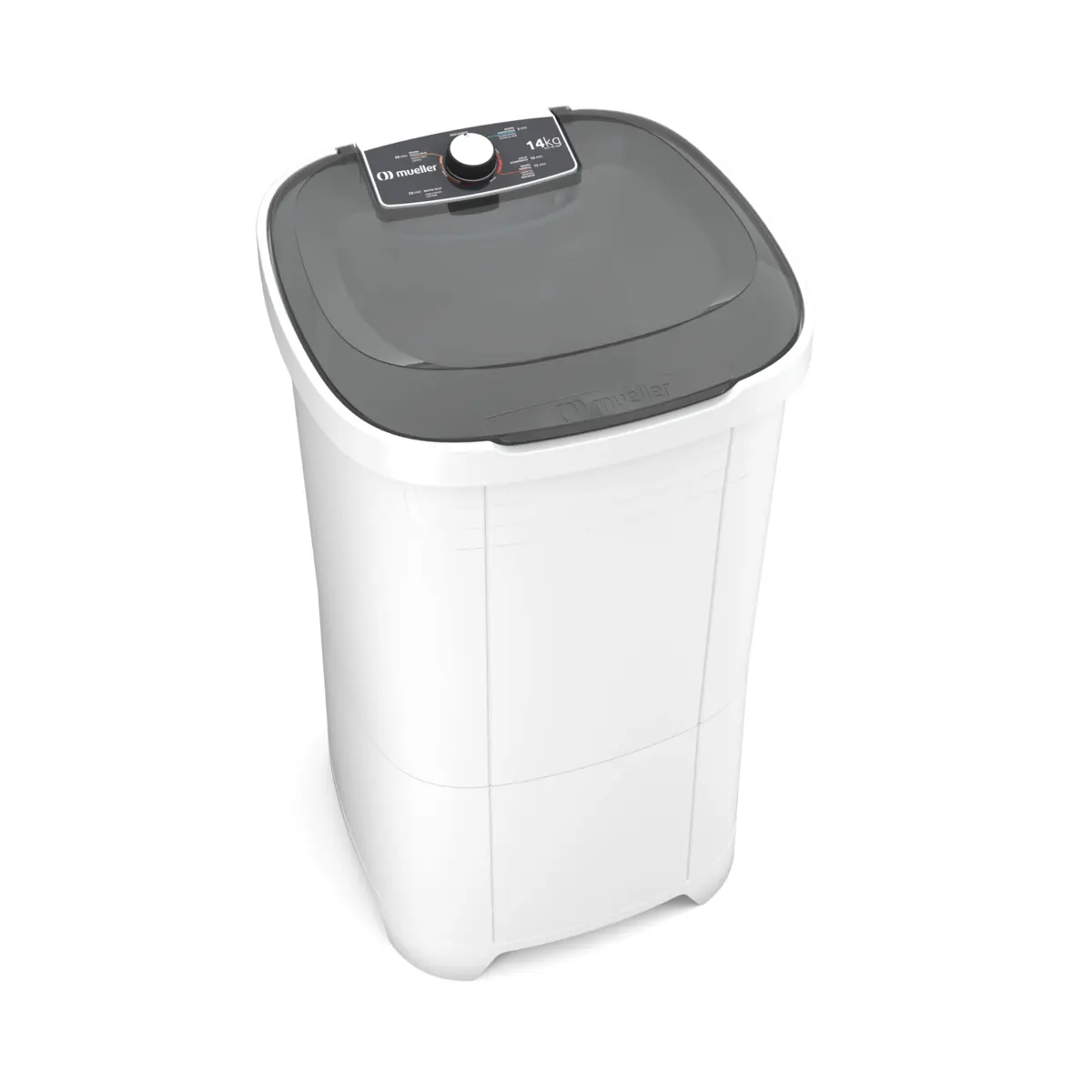Lavadora de Roupa Tanquinho Semiautomática 14kg MLT14B 127v Branco - Mueller