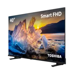 Smart TV 40" Vidaa DLED FHD Wi-Fi, 2 HDMI, 2 USB, Som Dolby, Controle de Voz TB028M Bivolt Preto - Toshiba