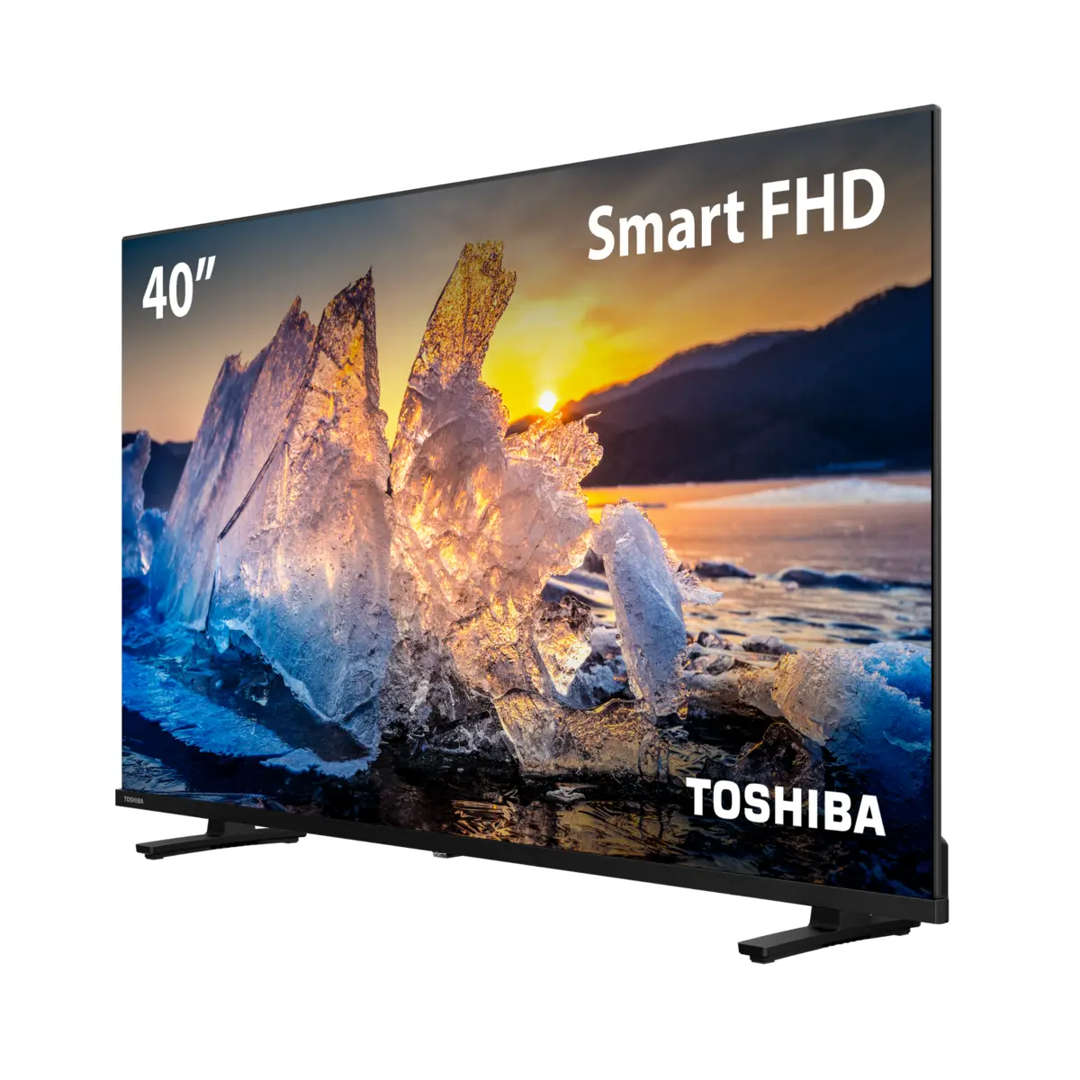 Smart TV 40" Vidaa DLED FHD Wi-Fi, 2 HDMI, 2 USB, Som Dolby, Controle de Voz TB028M Bivolt Preto - Toshiba