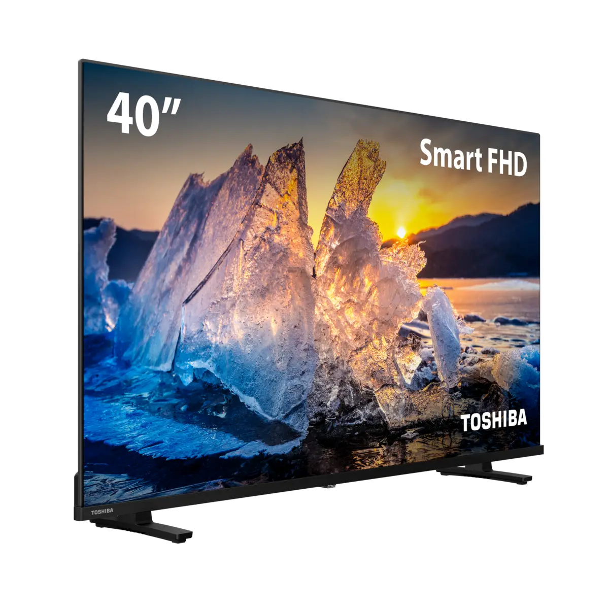 Smart TV 40" Vidaa DLED FHD Wi-Fi, 2 HDMI, 2 USB, Som Dolby, Controle de Voz TB028M Bivolt Preto - Toshiba