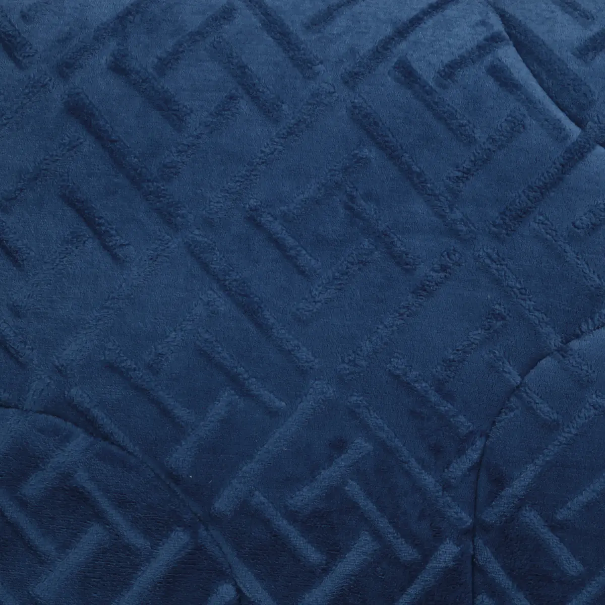 Cobertor Sofisticata Premium King Microfibra Flannel Texturizada 240X260 Oceano Azul - Atlântica