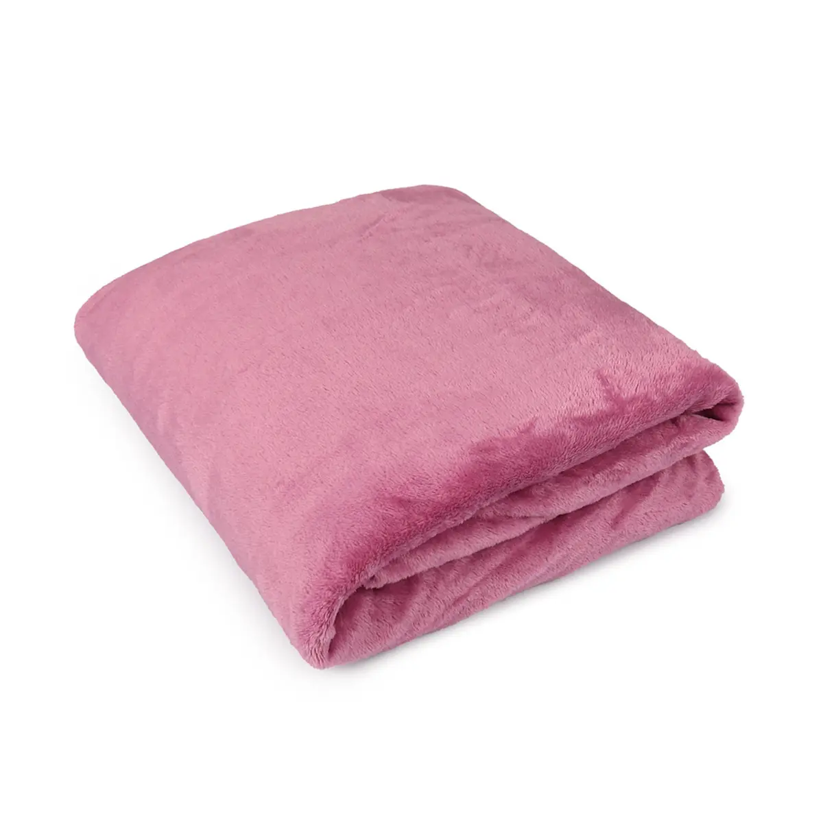 Cobertor Sofisticata Queen Microfibra Texturizada 220X240 Rosê - Atlântica