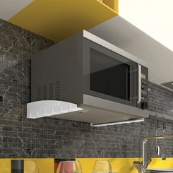 Suporte Multiuso Para Forno Elétrico e Micro-Ondas F-DECOR-BR Branco - Multivisão