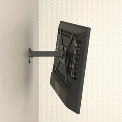 Suporte Biarticulado Com Inclinação Para TV de 14" a 56" M2-PR Preto – Multivisão