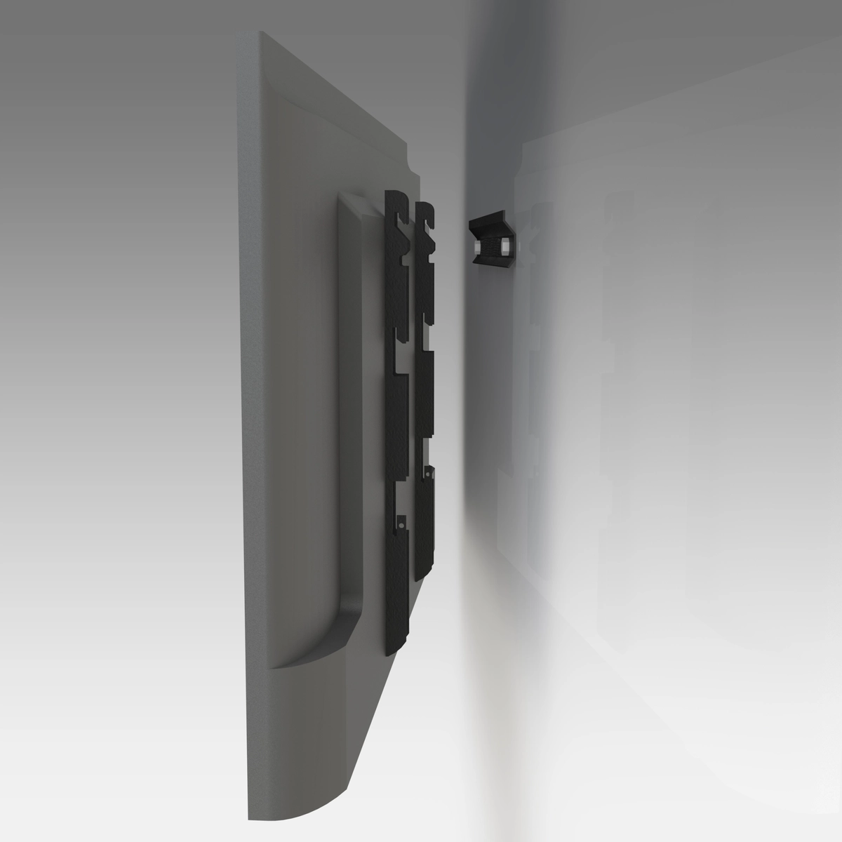 Suporte Fixo Para TV de 32" a 86" STPF63-PR Preto – Multivisão