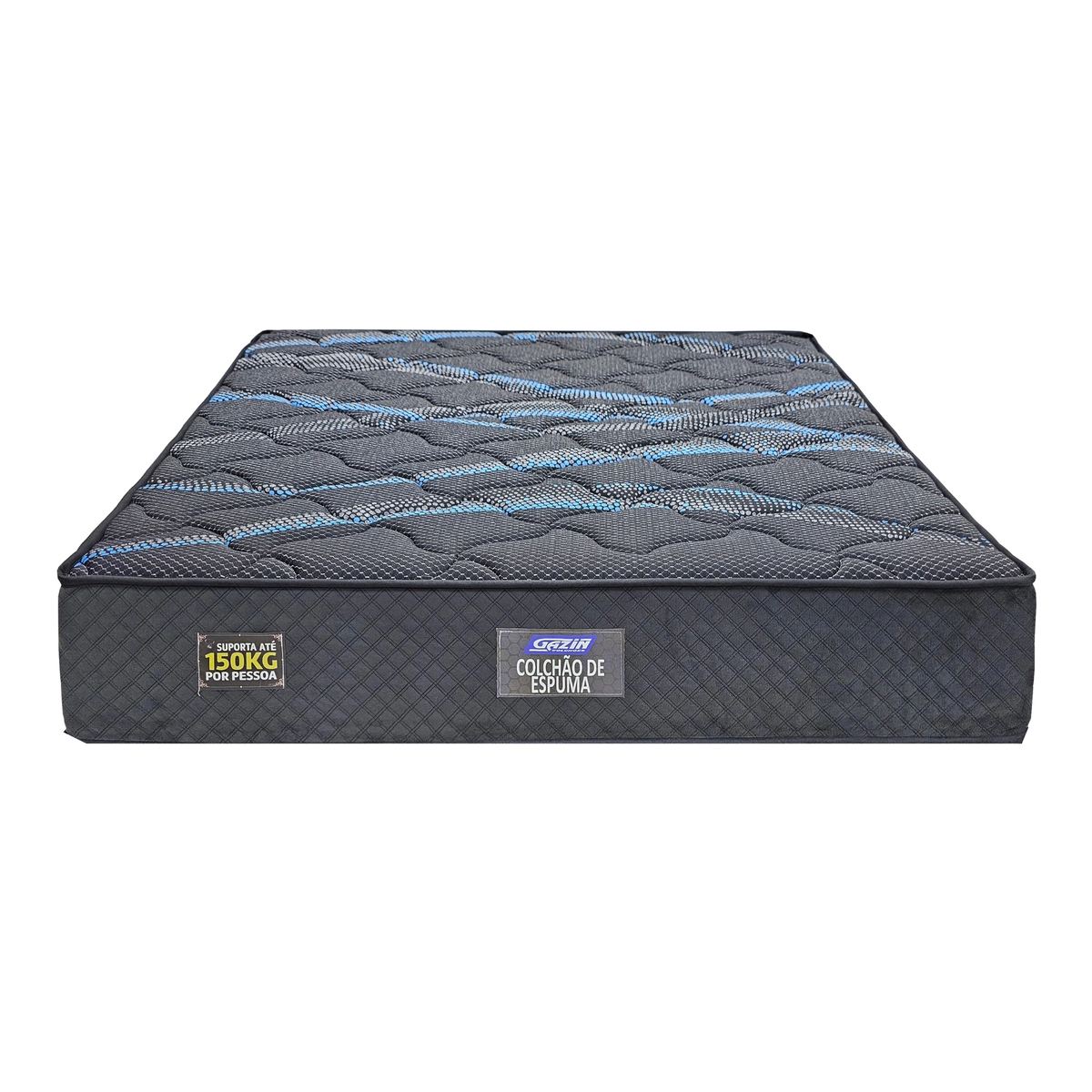Kit Casal SonoproMax II Composto AG60 Suporta até 150Kg Pillow DoubleFace 063X138X188 Dark Brown - Gazin