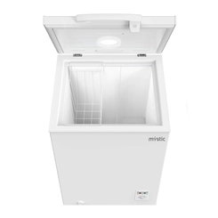 Freezer Horizontal com 01 Porta Dupla Função Chave LED 99L MYFZ101L 127v Branco - Mystic