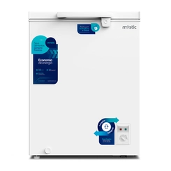 Freezer Horizontal com 01 Porta Dupla Função Chave LED 99L MYFZ101L 127v Branco - Mystic