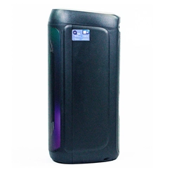 Caixa de Som Amplificada Portátil TWS, USB, LED, Bluetooth + Controle 50W MY-PAR777 127v Preto - Mystic