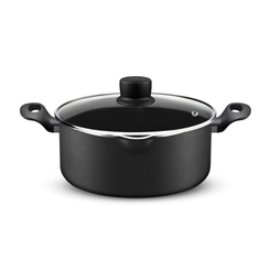 Jogo de Panela Elegance Limited com 05 Peças Revestimento Antiaderente Alumínio R4B1JIC21 Preto - Rochedo