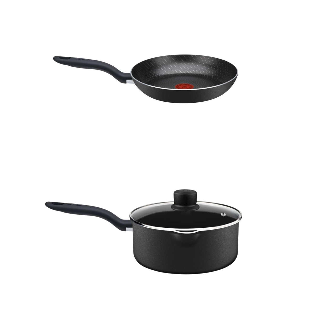 Jogo de Panela Elegance Limited com 05 Peças Revestimento Antiaderente Alumínio R4B1JIC21 Preto - Rochedo