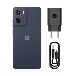 Smartphone Moto G05 256GB, 12GB (4GGB RAM + 8GB RAM Boost), Câmera 50MP + IA PB6K000060BR Grafite - Motorola