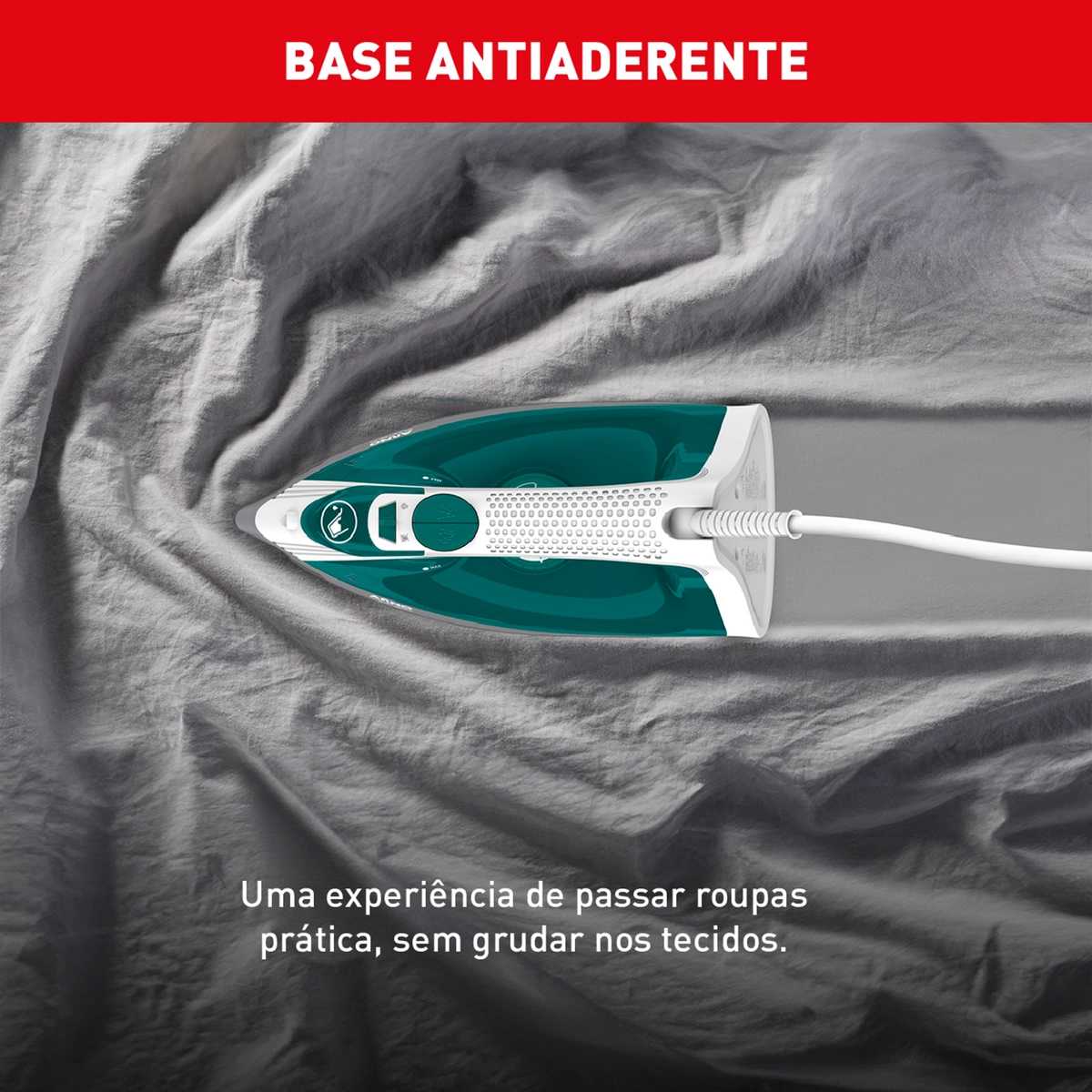 Ferro À Vapor Steamgliss com Função Spray, Base Antiaderente FSGP FV1920B3 127v Azul - Arno